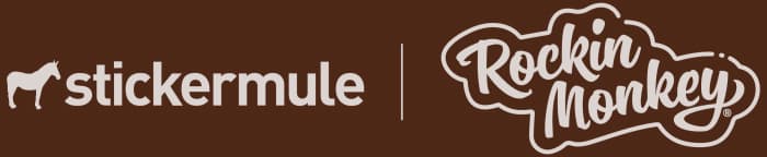 Sticker Mule | Rockin Monkey